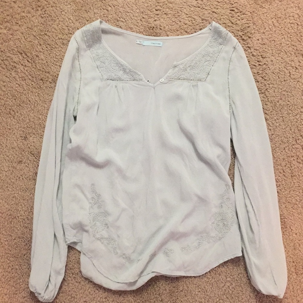 On Hold: Mint Maurice Blouse